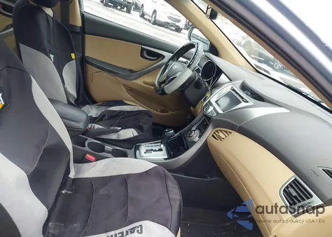 2012 Hyundai Elantra Limited (Ulsan Plant) из США, поврежденный, VIN KMHDH4AE6CU192982